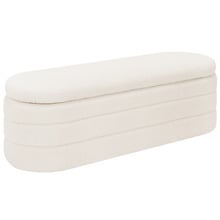 Cosy Teddy Storage Ottoman Bench